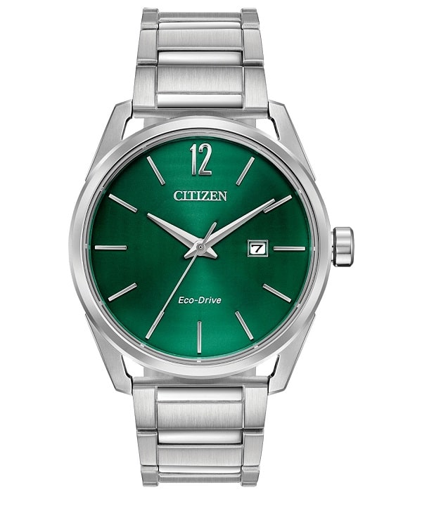 ساعت صفحه سبز مردانه