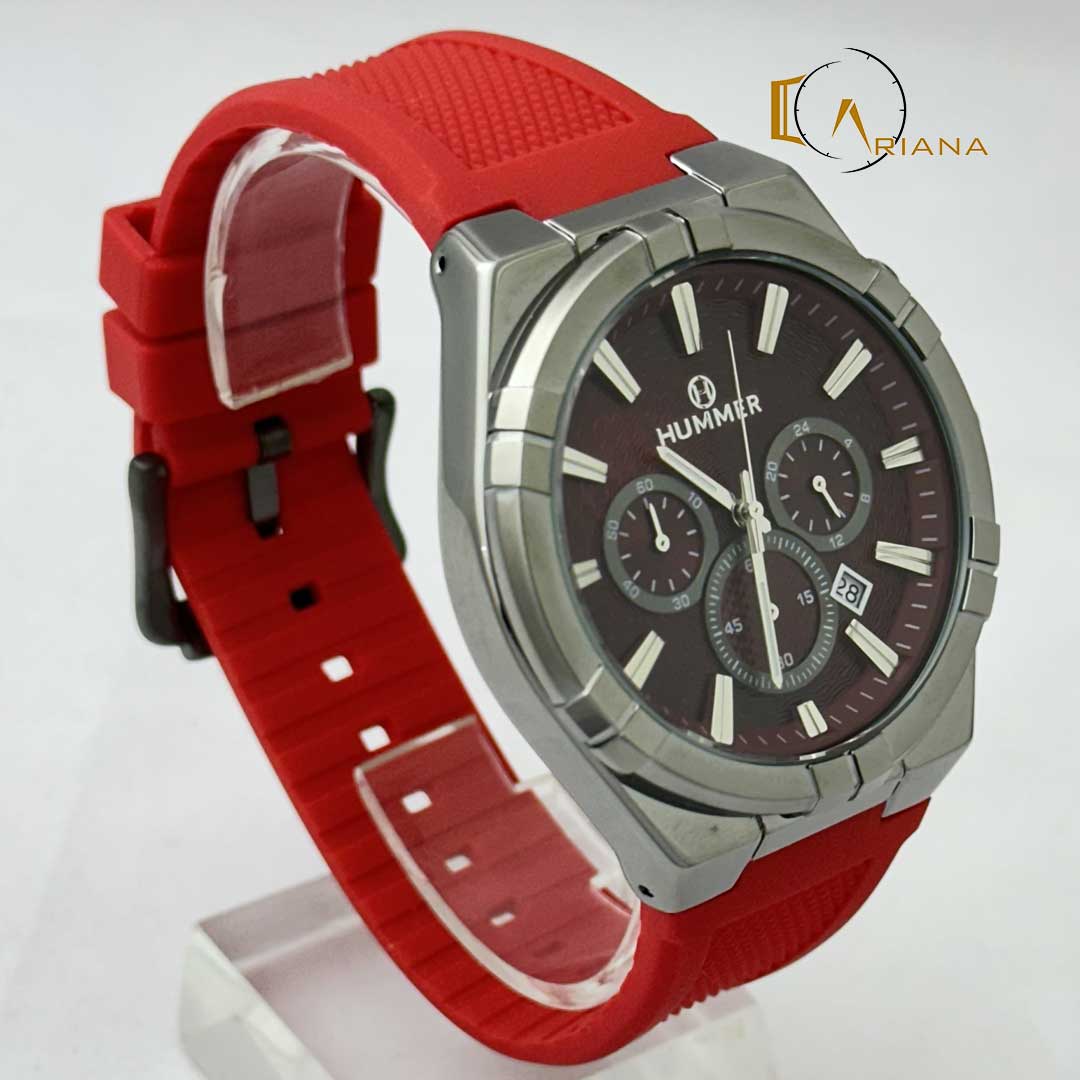 ساعت هامر مدل 802G قرمز0