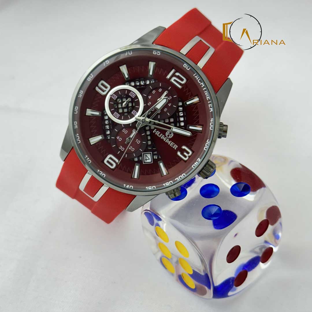 ساعت هامر مدل 802G2 قرمز3
